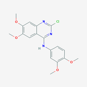 (2-Chloro-6,7-dimethoxyquinazoline-4-yl)-(3,4-dimethoxyphenyl)-amine