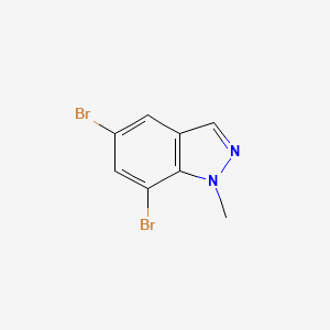 5,7-Dibromo-1-methyl-1H-indazole