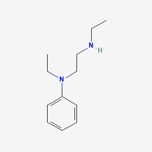 molecular formula C12H20N2 B14780885 N1,N2-Diethyl-N1-phenylethane-1,2-diamine 