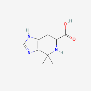 Spiro[1,5,6,7-tetrahydroimidazo[4,5-c]pyridine-4,1'-cyclopropane]-6-carboxylic acid