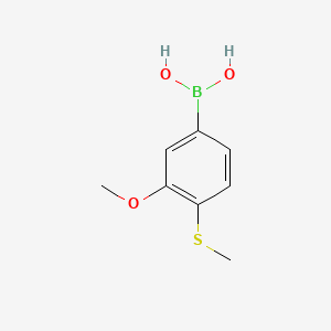 (3-Methoxy-4-(methylthio)phenyl)boronic acid