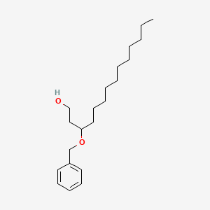 molecular formula C21H36O2 B14780972 (3R)-3-(Benzyloxy)tetradecan-1-OL 