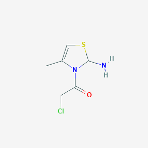 molecular formula C6H9ClN2OS B14781001 N-(Chloroacetyl)2-amino-4-methylthiazol 