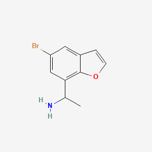 (1R)-1-(5-bromobenzofuran-7-yl)ethanamine