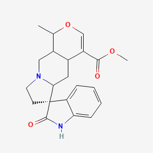 molecular formula C21H24N2O4 B14781086 Uncarin C; Uncarine C; allo-Pteropodine 