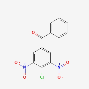 molecular formula C13H7ClN2O5 B14781101 4-Chloro-3,5-dinitro-benzophenone 