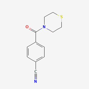 4-(Thiomorpholine-4-carbonyl)benzonitrile