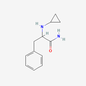 molecular formula C12H16N2O B14781123 N-Cyclopropyl L-Z-Phenylalaninamide 