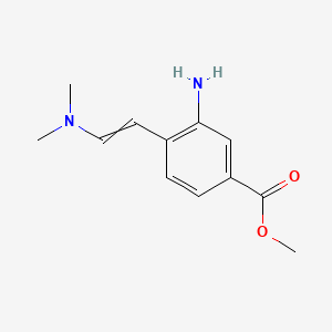 (E)-methyl3-amino-4-(2-(dimethylamino)vinyl)benzoate