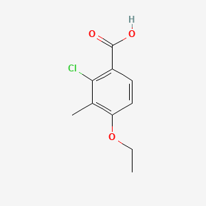 2-Chloro-4-ethoxy-3-methylbenzoic acid