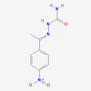 molecular formula C9H10N4O3 B14781225 4''-Nitroacetophenone semicarbazone 