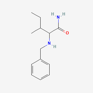 2-(Benzylamino)-3-methylpentanamide