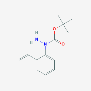 tert-Butyl 1-(2-vinylphenyl)hydrazinecarboxylate