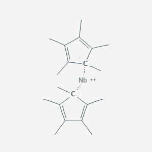 Niobium(2+);1,2,3,4,5-pentamethylcyclopenta-1,3-diene