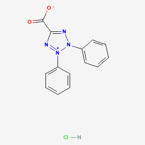 2,3-Diphenyl-2H-tetrazol-3-ium-5-carboxylate hydrochloride