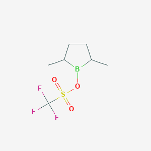 (2,5-Dimethylborolan-1-yl) trifluoromethanesulfonate