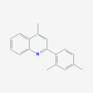 2-(2,4-Dimethylphenyl)-4-methylquinoline