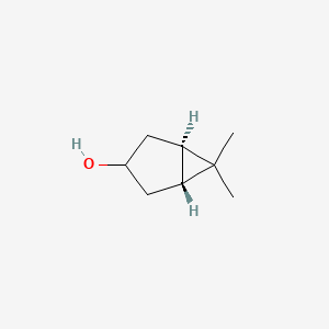 molecular formula C8H14O B14781625 (1R,5R)-6,6-dimethylbicyclo[3.1.0]hexan-3-ol 