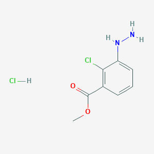 Methyl 2-chloro-3-hydrazinylbenzoate hydrochloride