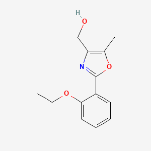 (2-(2-Ethoxyphenyl)-5-methyloxazol-4-yl)methanol