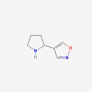 Isoxazole, 4-(2-pyrrolidinyl)-