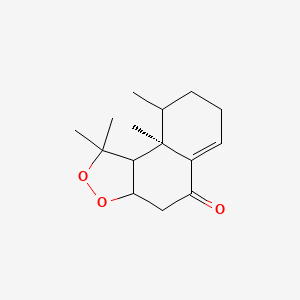 (9aR)-1,1,9,9a-tetramethyl-3a,4,7,8,9,9b-hexahydronaphtho[2,1-c]dioxol-5-one