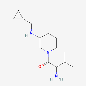 2-Amino-1-[3-(cyclopropylmethylamino)piperidin-1-yl]-3-methylbutan-1-one