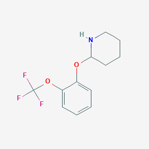 2-(2-(Trifluoromethoxy)phenoxy)piperidine