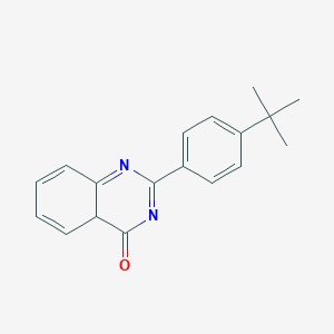 molecular formula C18H18N2O B14782170 2-(4-tert-butylphenyl)-4aH-quinazolin-4-one 