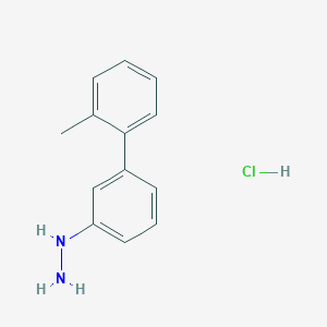 (2'-Methyl-biphenyl-3-yl)-hydrazine hydrochloride