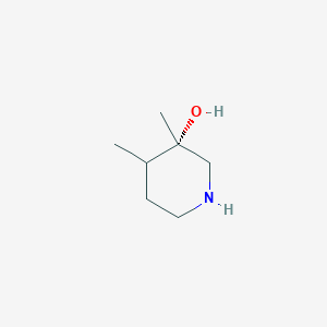 cis-3,4-Dimethylpiperidin-3-ol