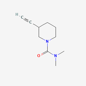 3-ethynyl-N,N-dimethylpiperidine-1-carboxamide