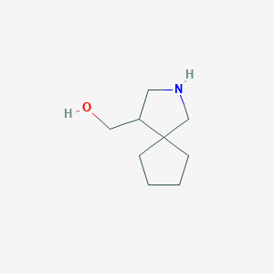 molecular formula C9H17NO B1478234 (2-Azaspiro[4.4]nonan-4-yl)methanol CAS No. 2090186-68-6