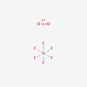 molecular formula F6O2Sb B14782374 Dioxidenium hexafluoroantimonate(1-) 