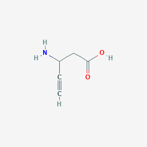 3-Aminopent-4-ynoic acid