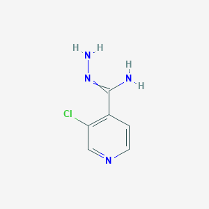 N-amino-3-chloropyridine-4-carboximidamide