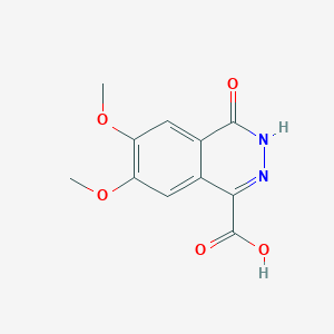 6,7-Dimethoxy-4-oxo-3,4-dihydrophthalazine-1-carboxylic acid