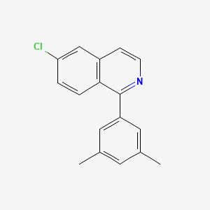 Isoquinoline, 6-chloro-1-(3,5-dimethylphenyl)-