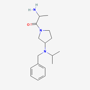 2-Amino-1-((S)-3-(benzyl(isopropyl)amino)pyrrolidin-1-yl)propan-1-one