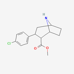 (1R,2S,3S,5S)-Methyl 3-(4-chlorophenyl)-8-azabicyclo[3.2.1]octane-2-carboxylate