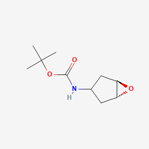 tert-butyl N-[(1R,5R)-6-oxabicyclo[3.1.0]hexan-3-yl]carbamate