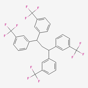 1,1,3,3-Tetrakis(3-(trifluoromethyl)phenyl)propane