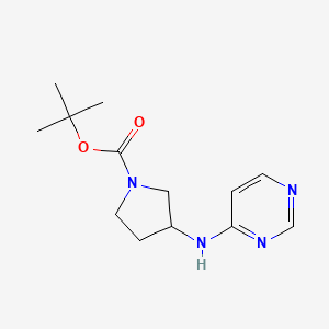 (R)-tert-Butyl 3-(pyrimidin-4-ylamino)pyrrolidine-1-carboxylate