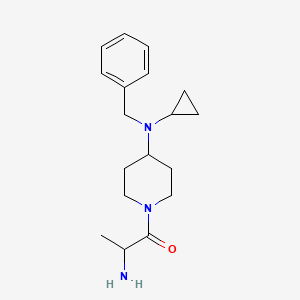 2-Amino-1-[4-[benzyl(cyclopropyl)amino]piperidin-1-yl]propan-1-one