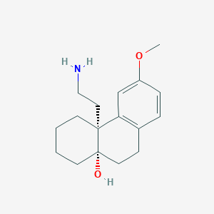 (4bR,8aS)-4b-(2-aminoethyl)-3-methoxy-5,6,7,8,9,10-hexahydrophenanthren-8a-ol