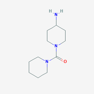 1-(1-Piperidinylcarbonyl)-4-piperidinamine