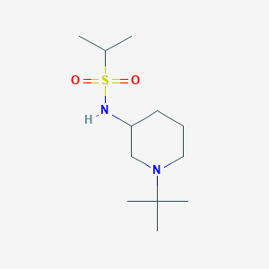 N-(1-tert-butylpiperidin-3-yl)propane-2-sulfonamide