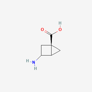 Exo-3-aminobicyclo[2.1.0]pentane-1-carboxylic acid