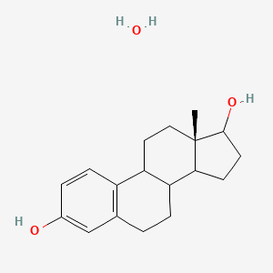 Estrasorb; beta-Estradiol hemihydrate; beta-Estradiol semihydrate