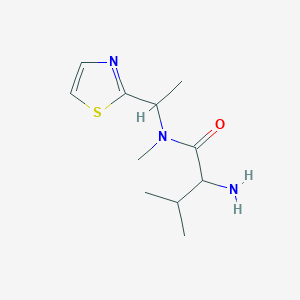 2-Amino-N,3-dimethyl-N-((S)-1-(thiazol-2-yl)ethyl)butanamide